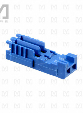 281786-2【CONN PLUG 2POS IDC 26-28AWG TIN】