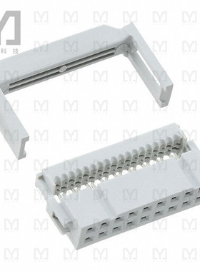 71600-318LF【CONN RCPT 18P IDC 28-30AWG GOLD】