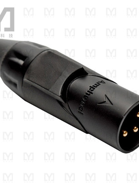 AX3MB3M-AU【CONN RCPT MALE XLR 3POS SLDR CUP】