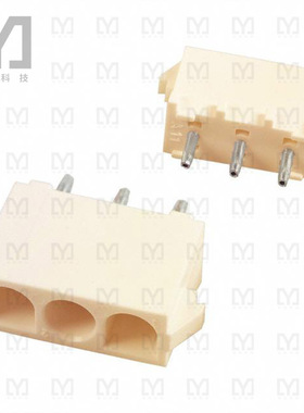 350583-1【CONN HEADER VERT 3POS 6.35MM】