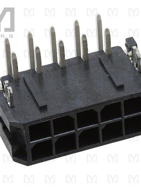 0430451001【CONN HEADER R/A 10POS 3MM】