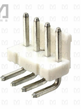 647676-4【CONN HEADER R/A 4POS 3.96MM】