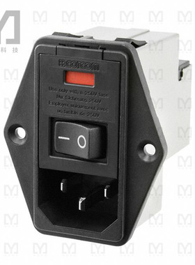 2-6609104-9【PWR ENT MOD RCPT IEC320-C14 PNL】