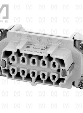 C146 10B010 000 1【INSERT FEMALE 10POS+1GND CRIMP】