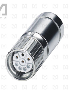 1605617【CONN PLG HSG FMALE 8POS INLINE】