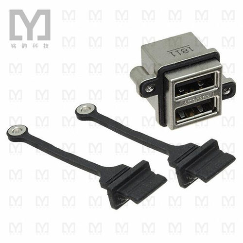 MUSBC111M5【CONN RCPT USB2.0 A STACK PCB R/A】