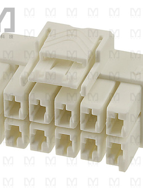 1-1971776-6【2X6 PLUG HOUSING KEY A NAT】