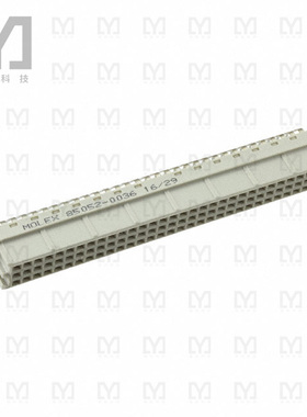 0850520036【CONN DIN RCPT 96POS PCB RA GOLD】