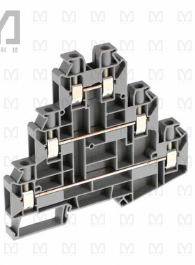 3046703【CONN TERM BLK FEED THRU 8-24 AWG】