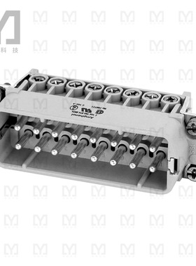 C146 10A016 004 4【INSERT MALE 16POS+1GND SCREW】