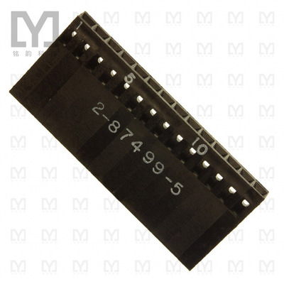 2-87499-5【CONN HOUSING 14POS .100 SINGLE】