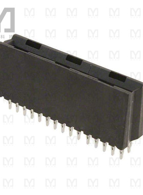 6650384-2【CONN EDGE DUAL FEMALE 6POS GOLD】