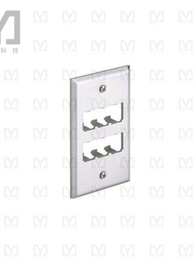 CFP6SY【FACEPLATE  6 PORT  SINGLE GANG 】