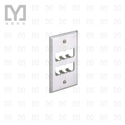 CFP6SY【FACEPLATE  6 PORT  SINGLE GANG 】