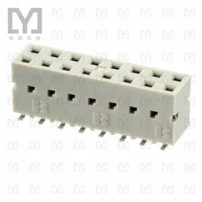 89898-308ALF【CONN RCPT 16POS 0.1 GOLD SMD】