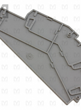 3035548【CONN TERM BLK END PLATE GRAY】