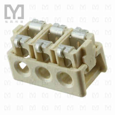 2106431-3【CONN WIRE IDC 3POS 18AWG SMD RA】