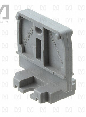 1546163-1【CONN TERM BLK END PLATE GRAY】