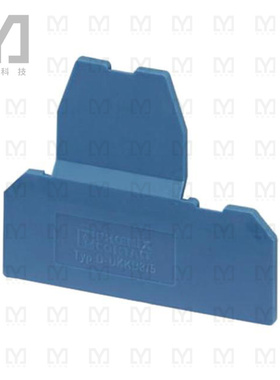 2771104【CONN TERM BLK END PLATE BLUE】