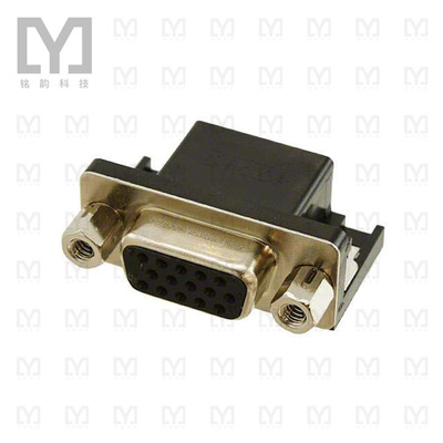 XM4L-1542-132【CONN DSUB HD RCPT 15POS R/A SLDR】