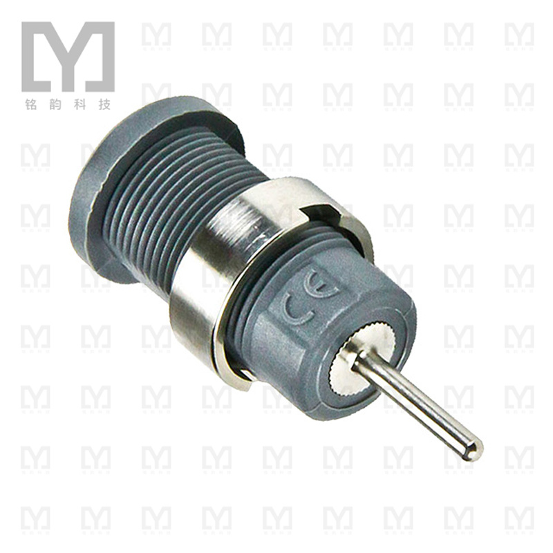 CT2904-8【CONN BANANA JACK SOLDER GRAY】