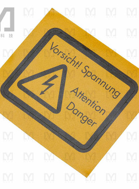 1004513【LABEL WARNING ADHESIVE 32X36MM】
