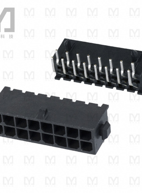 4-794618-6【CONN HEADER R/A 16POS 3MM】