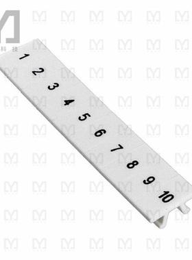 0808749:0001【ZACK STRIP 10-SECTION WHITE】