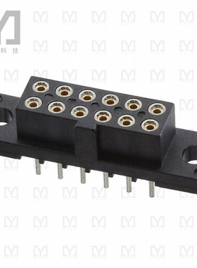 M80-4101242【CONN RCPT 12POS 0.079 GOLD PCB】