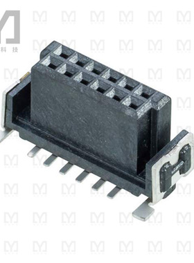 M55-6001242R【CONN RCPT 12POS 0.05 GOLD SMD】