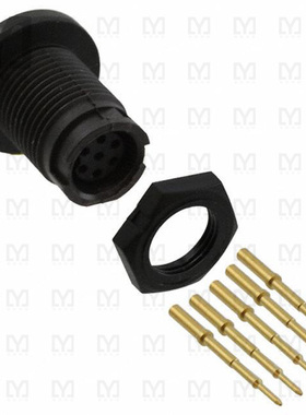 EN2P5M26【CONN RCPT MALE 5POS GOLD】