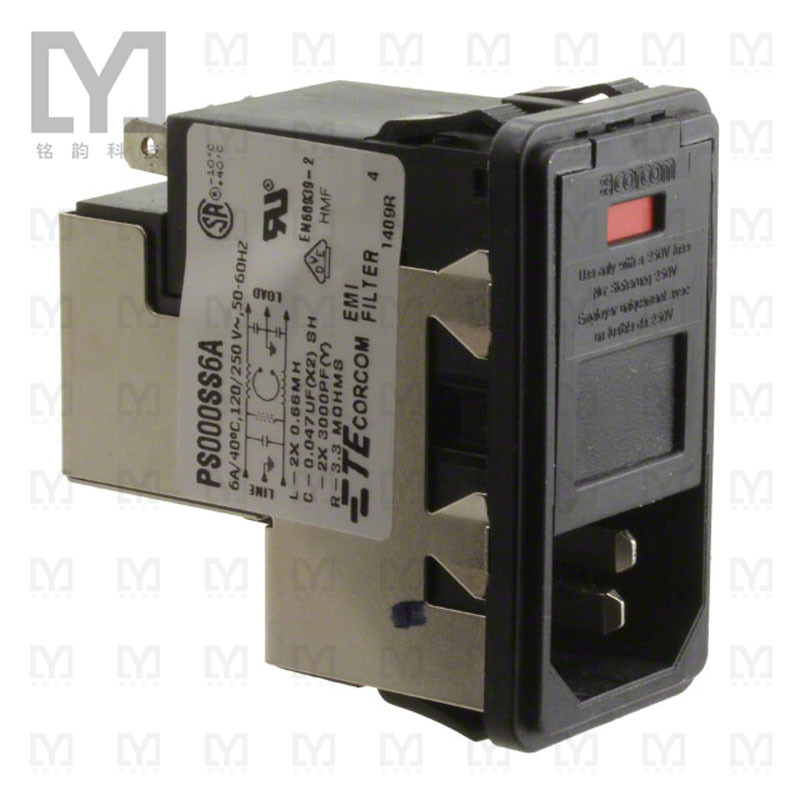 PS000SS6A【PWR ENT MOD RCPT IEC320-C14 PNL】