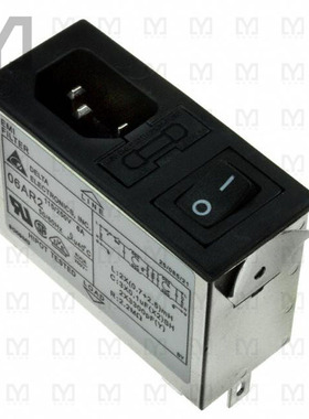 06AR2【PWR ENT MOD RCPT IEC320-C14 PNL】