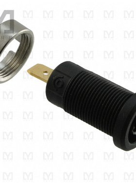 72913-0【CONN BANANA JACK QC BLACK 1=1】