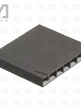 104503-6【CONN PIN HSG 7POS .100 UNLOADED】