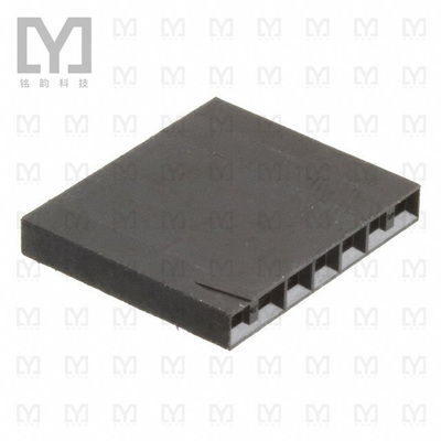 104503-6【CONN PIN HSG 7POS .100 UNLOADED】