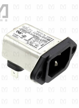 4-6609987-6【PWR ENT RCPT IEC320-C14 PANEL QC】