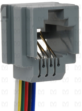 TM1RV-623K66-35S-150M【CONN MOD JACK 6P6C UNSHIELDED】