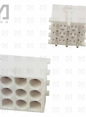 641972-1【CONN HEADER VERT 9POS 6.35MM】