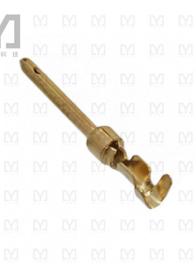 66682-2【CONN PIN 24-28AWG GOLD CRIMP】