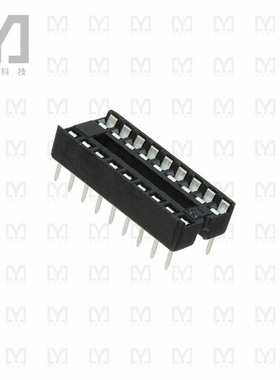 DILB18P-223TLF【CONN IC DIP SOCKET 18POS TINLEAD】