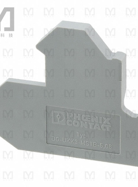 2770613【CONN TERM BLK SEPARATOR RAIL GRY】