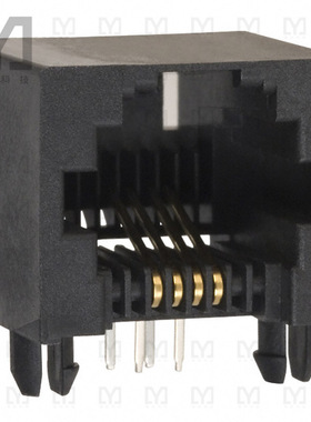 0438600003【CONN MOD JACK 6P4C R/A UNSHLD】