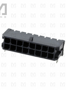 0430451607【CONN HEADER SMD R/A 16POS 3MM】