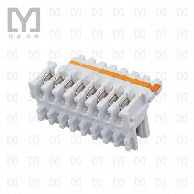 2-284932-8【CONN RCPT 8POS IDC 22-24AWG TIN】