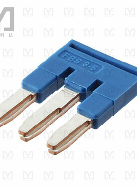 3036880【JUMPER TERM BLK 3POS FLAT PIN】