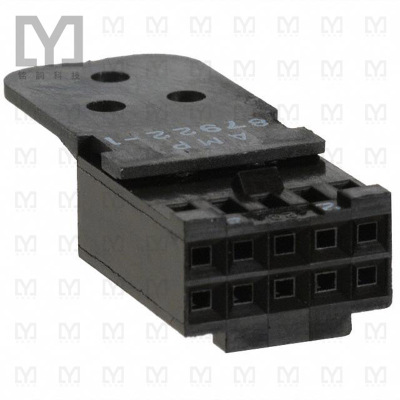 87922-1【CONN HOUSNG 10POS .100 POL W/STR】