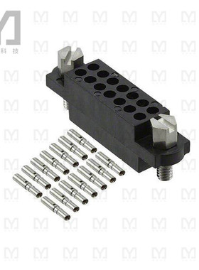 M80-4601442【CONN RCPT 14POS CRIMP 22AWG GOLD】