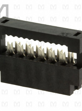 89947-112LF【CONN RCPT 12POS IDC 28AWG GOLD】