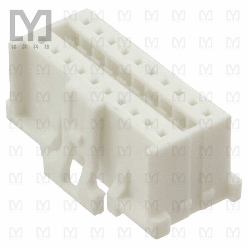 624020213322【CONN FEM HSING 20POS 2MM DL ROW】